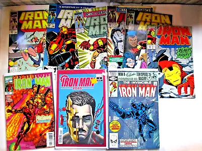 Buy LOT OF 9 IRON MAN 1980s-90s High Grade Bronze To Modern.  #152 1st Stealth Armor • 15.88£