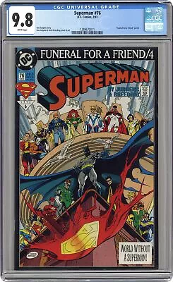 Buy Superman #76 CGC 9.8 1993 1289670011 • 127.92£