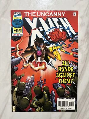 Buy Uncanny X-Men #333 (1996) NM- 1st Full Appearance Of Bastion ‘97 Key Issue 🔥🔑 • 10.24£