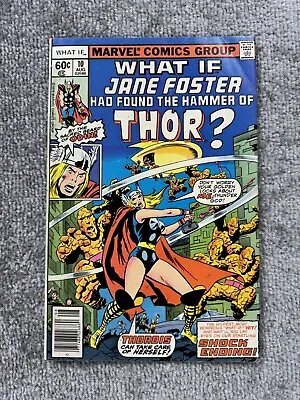 Buy What If 10 1st Jane Foster As Thor MCU Raw Copy 1978 KEY ISSUE Thordis Marvel • 56.77£