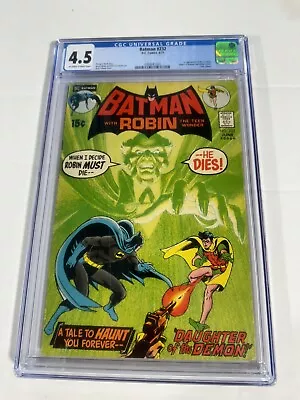 Buy Batman #232 CGC 4.5 1971 1st Appearance App. Ra's Al Ghul Neal Adams! • 359.78£