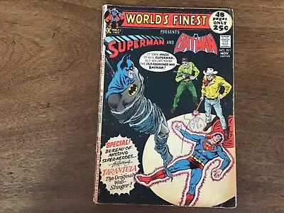 Buy DC Comics Worlds Finest Comics Issues 207 Nov 1971 Batman Guest Star———- • 5.49£