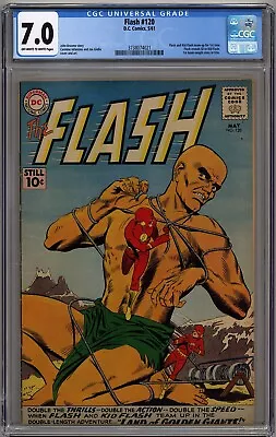 Buy Flash #120 Cgc 7.0 Off-white To White Pages Dc Comics 1961 • 207.88£