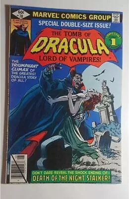 Buy Tomb Of Dracula #70 Aug 1979 Marvel Comics Last Issue Vf/nm 9.0 • 37.47£
