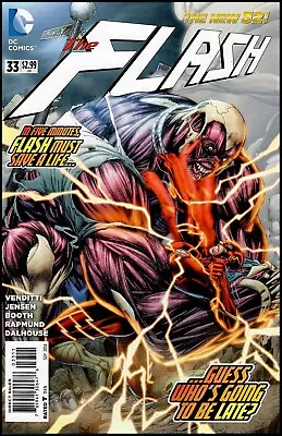 Buy Flash #33 Brett Booth Cover Sept 2014 Wally West Dc New 52 Nm Comic Book 1 • 2.36£