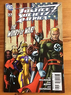 Buy Justice Society Of America 37 - Flash, Wildcat, Mr Terrific, DC Comics • 1£