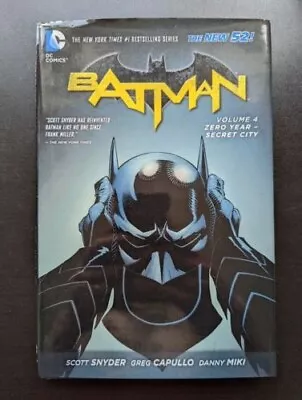 Buy Batman Volume 4 Zero Year - Secret City The New 52 DC Comics Graphic Novel • 5£