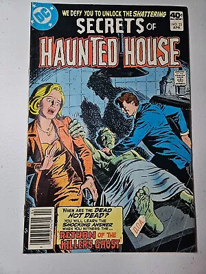 Buy 1980 DC Comic  Secrets Of Haunted House  #23 - Return Of The Killer's Ghost  FN • 6.39£