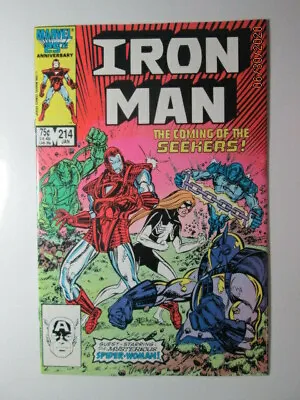Buy Iron Man # 214  Near Mint - ( 9.2 )  • 5.60£