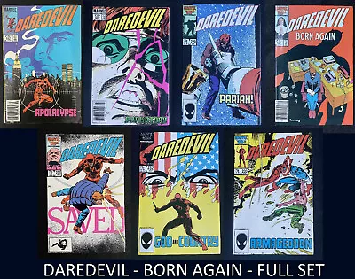 Buy Daredevil #227-233 BORN AGAIN Full Set (1986) 227 228 229 230 231 232 233 • 55.56£