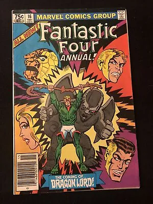 Buy Fantastic Four Annual 16 4.0 4.5 Newstand Ww • 3.21£