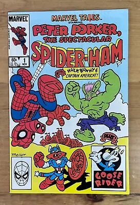 Buy Marvel Tails, The Spectacular Spider-ham #1 ~ Marvel Comic 1983 ~ Vf+/nm • 14.46£