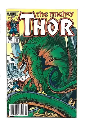 Buy The  Mighty Thor #341 The Past Is A Bucket Of Ashes • 2.36£