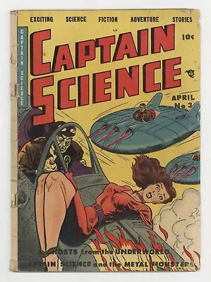 Buy Captain Science #3 GD+ 2.5 1951 • 358.49£