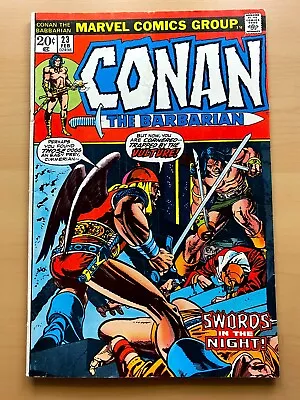 Buy Conan The Barbarian #23 (VF) Key Issue: 1st App Red Sonja. Marvel Comics 1973 • 101.99£
