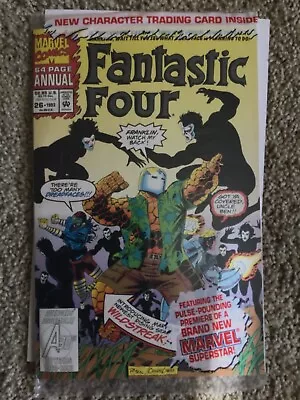 Buy Fantastic Four Comic Book Annual #26 Marvel Comics 1993 NEAR MINT NEW UNREAD • 3.62£