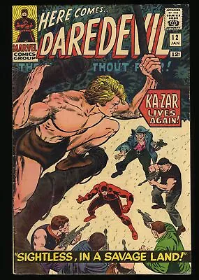Buy Daredevil #12 FN+ 6.5 Marvel 1966 • 52.77£