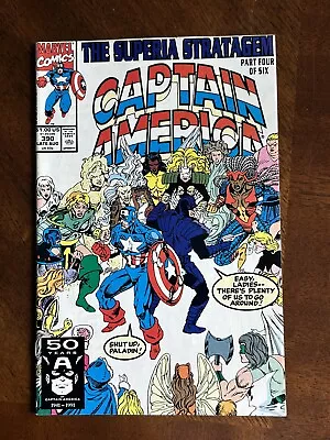 Buy CAPTAIN AMERICA #390 (Marvel Comics Femizons ~ 1st Full Appearance Superia • 3.99£