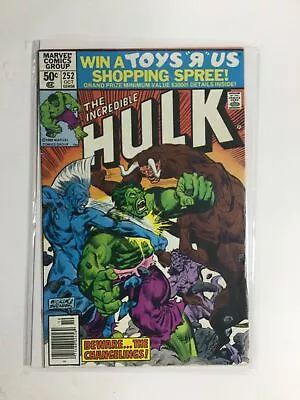 Buy The Incredible Hulk #252 (1980) FN5B121 FINE FN 6.0 • 3.97£
