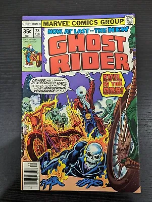 Buy Ghost Rider #28 - Evil Is The Orb 1978 Marvel Comics • 12£