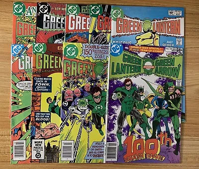 Buy Lot 9 Green Lantern Comics: #100, 144 - 148, 150, 185, 200 (Nice Condition) • 23.78£