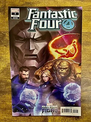 Buy Fantastic Four 7 Dr Doom Yongho Cho Mystery Variant Cover Marvel Comics 2019 • 2.11£