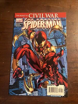 Buy Amazing Spider-Man Issue 529 1st Print 1st Appearance Iron Spider Civil War • 23.75£