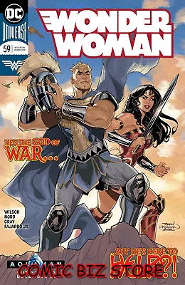 Buy Wonder Woman #59 (2018) 1st Printing Terry & Rachel Dodson Main Cover Dc Comics • 3.40£
