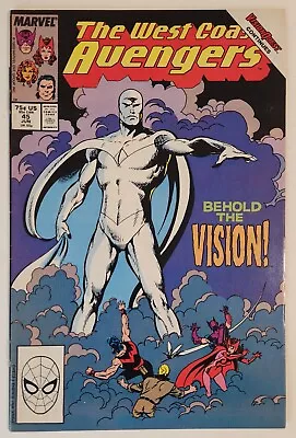 Buy West Coast Avengers #45 (1989, Marvel) VF- 1st App White Vision • 13.53£