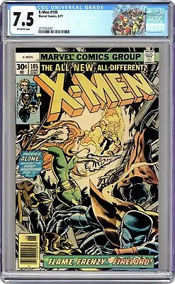 Buy Uncanny X-Men #105 CGC 7.5 1977 2117403001 • 74.11£