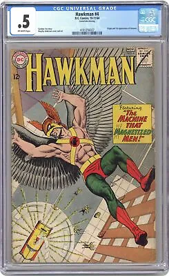 Buy Hawkman #4 CGC 0.5 1964 4181256007 1st App. And Origin Zatanna • 272.01£