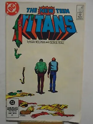 Buy NEW TEEN TITANS #39 (1984) Last Dick Grayson Robin, Marv Wolfman, George Perez • 1.99£