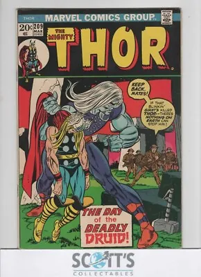 Buy THOR   #209    VG  ( Center Pages Detached From Staples ) • 4.95£