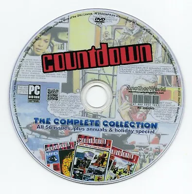 Buy Countdown  - The Complete Comic & Magazine Collection On DVD-ROM Archive Disc • 4.99£