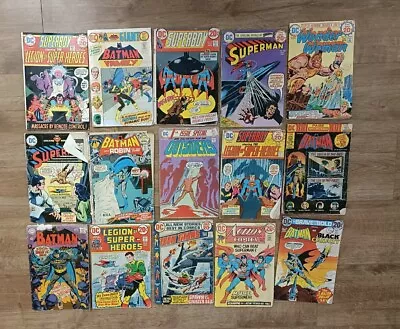 Buy Vintage 1970's DC Comics BUNDLE 15x Batman, Superman, Wonder Woman Ect  • 6.50£
