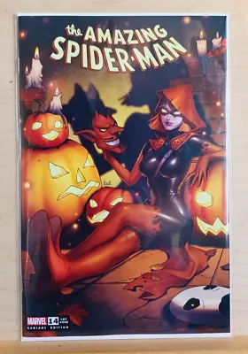 Buy Amazing Spider-Man #14 (2022) Unknown Comics R1CO Variant - 1st Hallows’ Eve NM • 19.95£