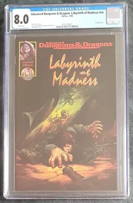 Buy Advanced Dungeons & Dragons: Labyrinth Of Madness (1996) Cgc 8.0 Highest Graded • 65£