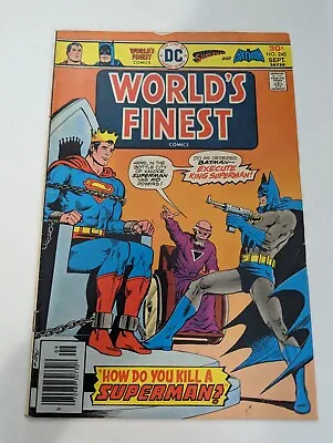 Buy World's Finest Comics #240 Sept 1976 'How Do You Kill A Superman?' Combined Ship • 1.59£
