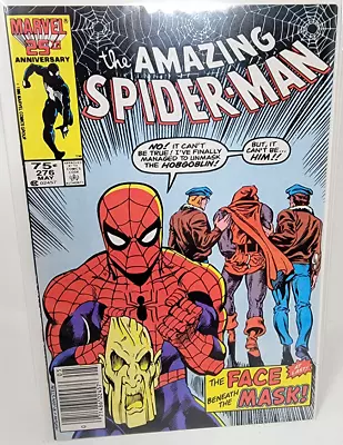 Buy Amazing Spider-man #276 Death Of Human Fly *1986* Newsstand 9.0 • 10.25£