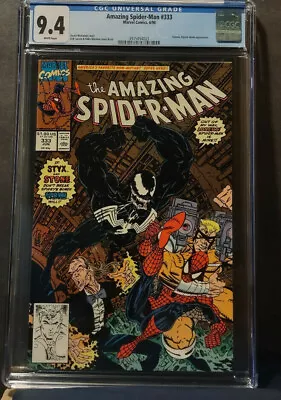 Buy Amazing Spider-Man 332  CGC 9.4 NM  White Pages • 44.77£