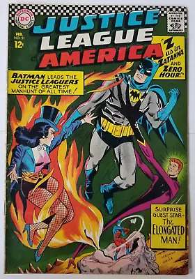Buy Justice League Of America #51 VG (1967, DC Comics) 1st Zatara In Silver Age • 31.66£