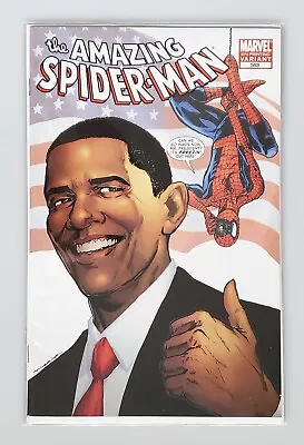 Buy The Amazing Spider-Man #583 (4th Printing) Obama Variant Cover High Grade • 6.42£