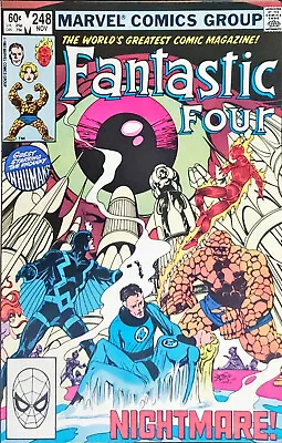Buy Marvel Comics Group / Fantastic Four : #248 November 1982 • 8.11£