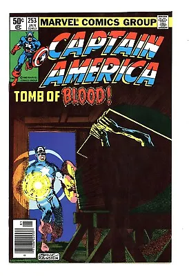Buy Captain America #253 9.2 High Grade 1st Joseph Chapman App Ow/w Pgs 1981 • 27.98£