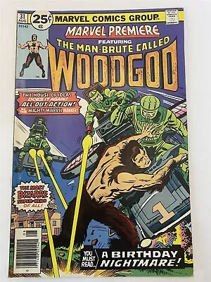 Buy MARVEL PREMIERE #31 Woodgod - Marvel Comics Cents 1975 FN/VF • 4.95£