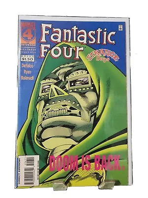 Buy Fantastic Four #406, 1st App Of Hyperstorm, Dr Doom Cover, Marvel Comics 1995 • 6.32£