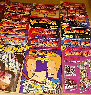Buy Cards Illustrated Non-Sports Magazine, NO Free Inserts, Mid 90's You Pick One • 7.19£