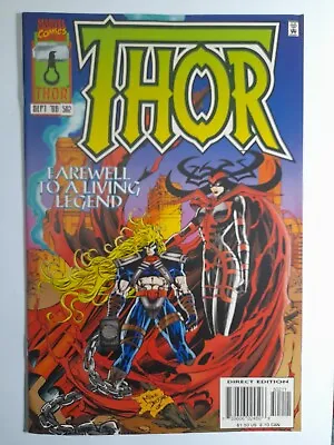 Buy 1996 Thor 502 NM.Last Issue.VERY SCARCE.Mike Deodato Cover.Marvel Comics • 25.58£
