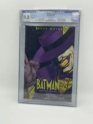 Buy Batman 40 CGC 9.8 The Mask Movie Poster Homage DC Comics Jim Carrey • 51.38£