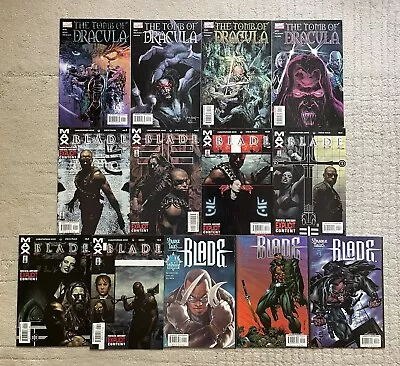 Buy Blade 1-3 Strange Tales, Blade Max 1-6 & Tomb Of Dracula 1-4 Complete Sets • 87.66£